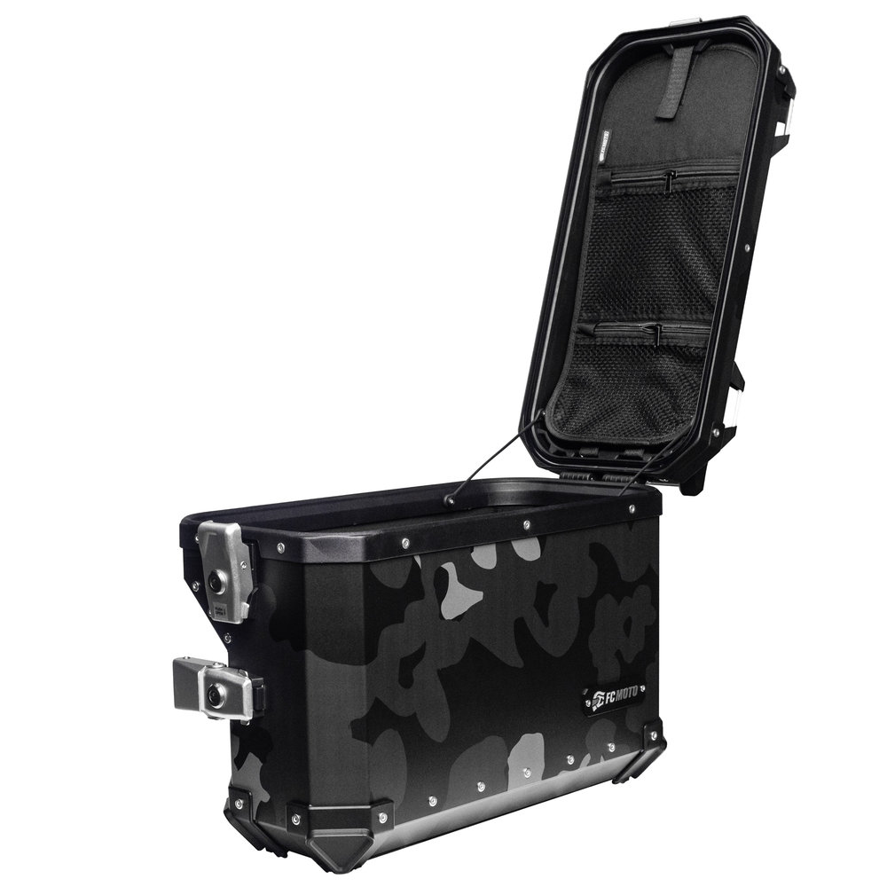 FC-Moto Terreno EVO Camo 36 L Alu Side Case right with cutout