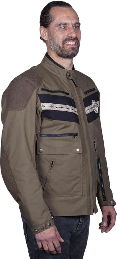 Helstons Sand waterproof Motorcycle Textile Jacket