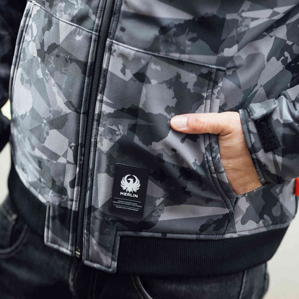 Merlin Torque D3O waterproof Motorcycle Zip Hoodie