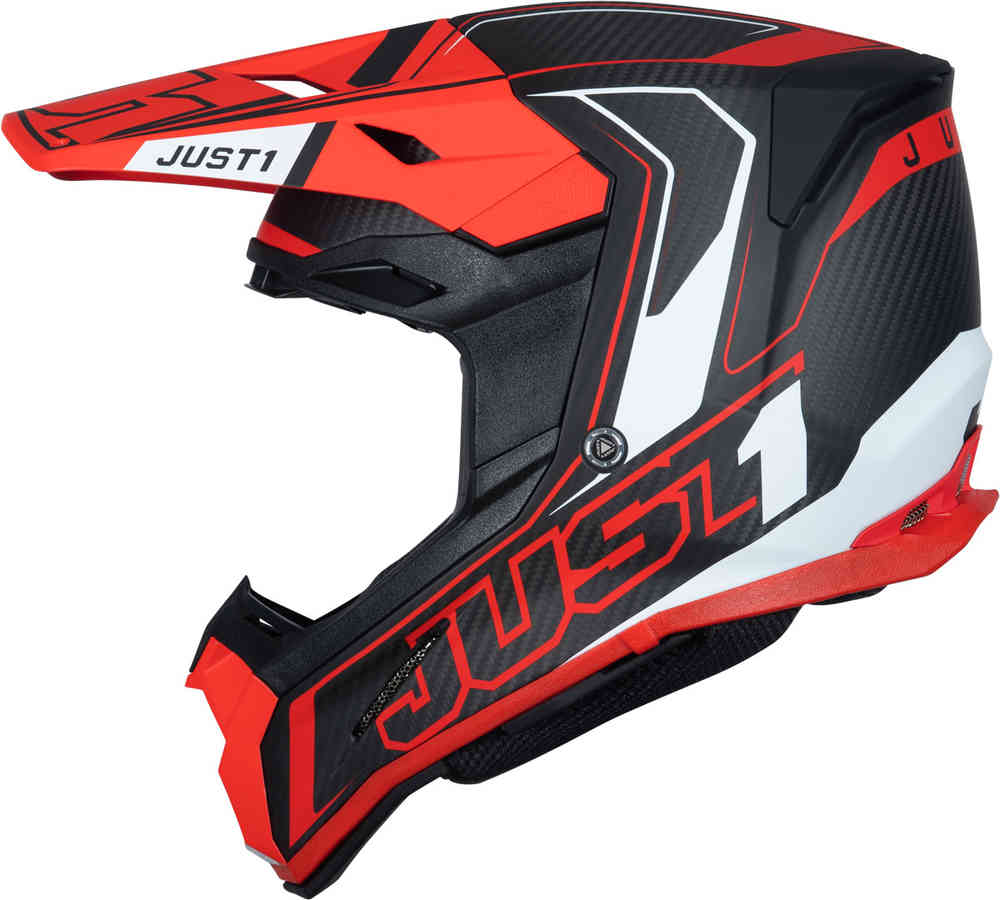 Just1 J22 Carbon Fluo 2.0 Motocross Helmet