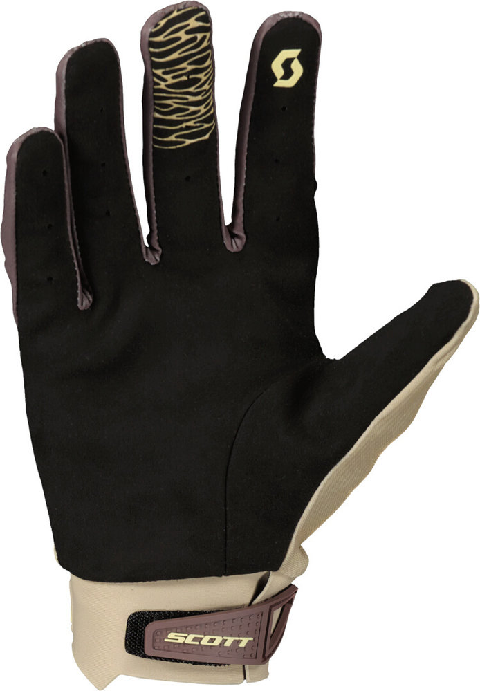 Scott Evo Fury Dark Brown/Beige Motocross Gloves