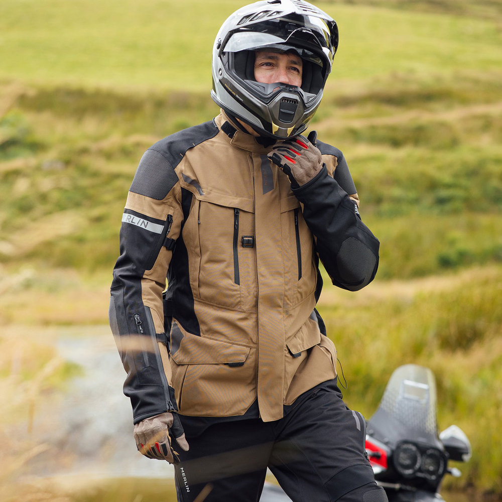 Merlin Akashi Pro D30 Laminated waterproof Motorcycle Textile Jacket