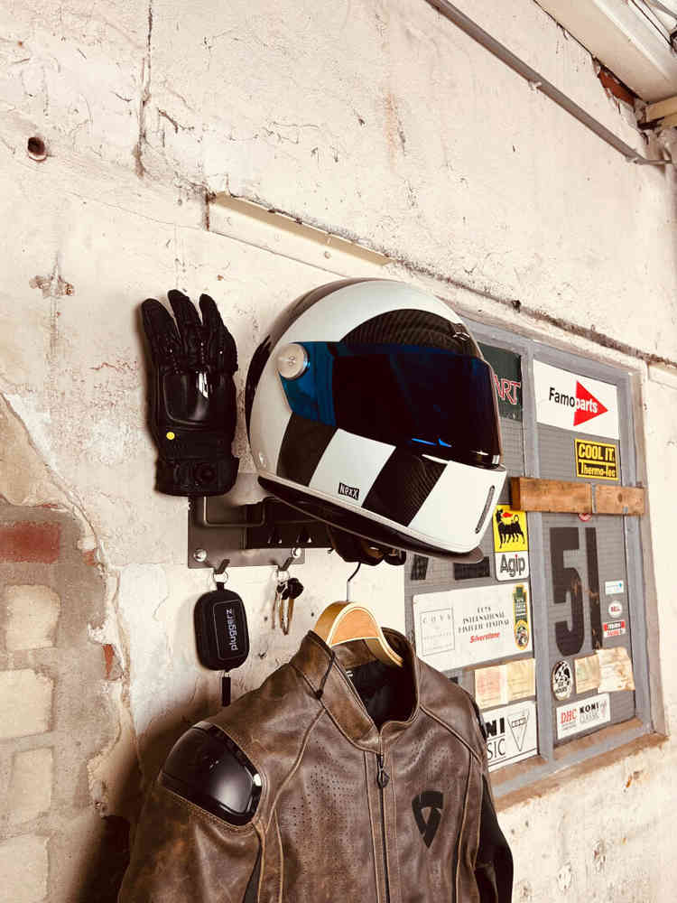 Gray Steel X7 Motorcycle Wardrobe