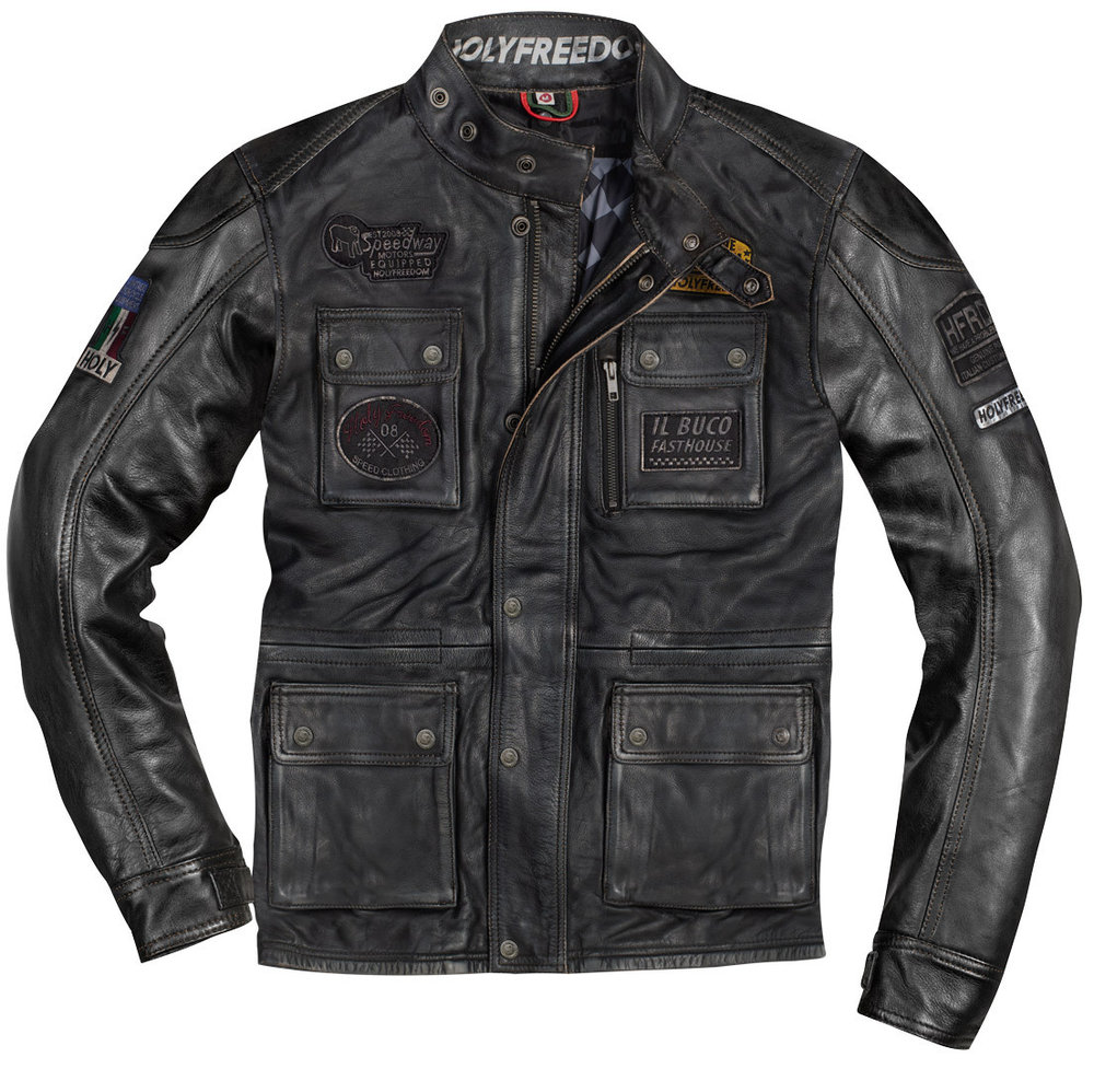 HolyFreedom Quattro Waxed Motorcycle Textile Jacket