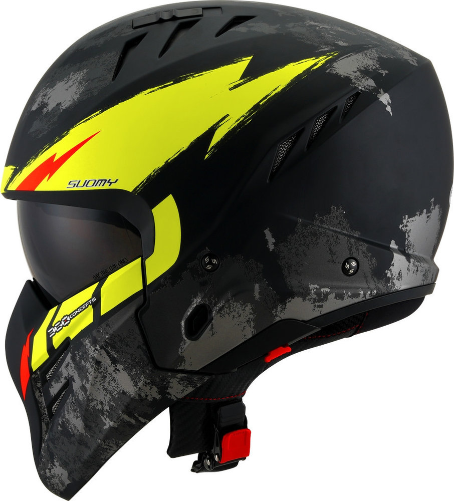 Suomy Armor Hi Volt Jet Helmet
