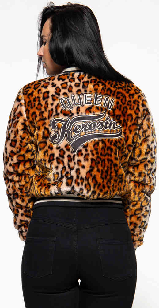 Queen Kerosin Leo College Zip Ladies Jacket