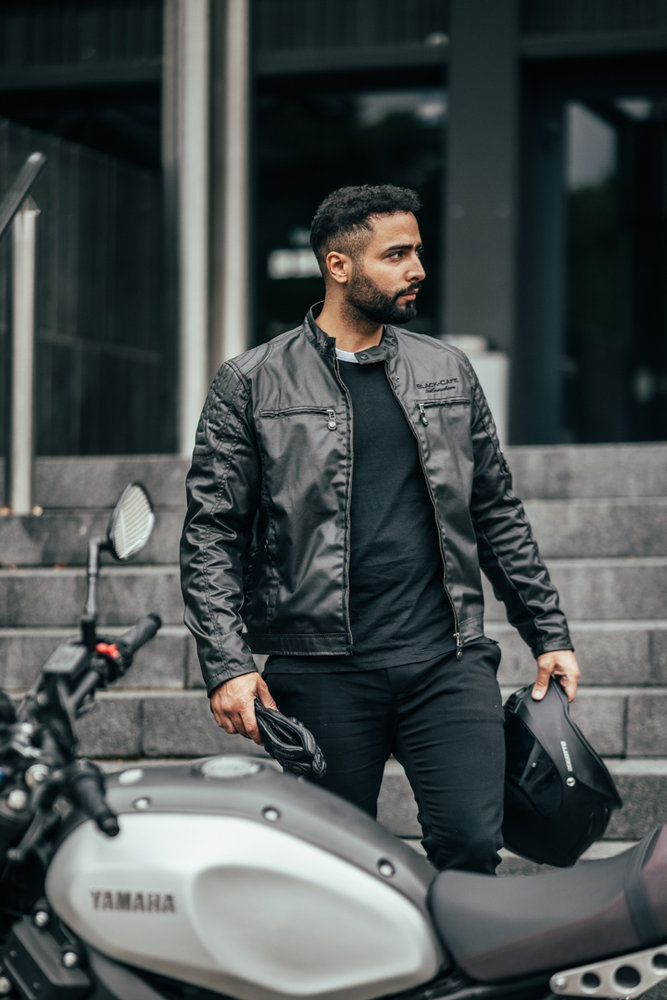 Black-Cafe London Ahvaz Textile Jacket