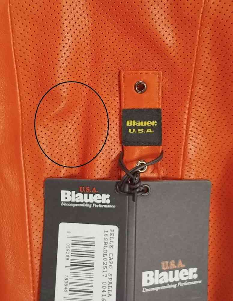 Blauer USA Icon Biker ladies leather jacket 2nd choice item