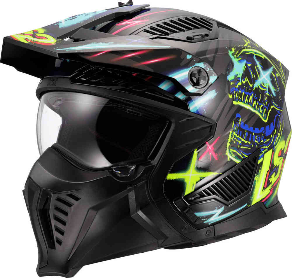 LS2 OF606 Drifter Rayz Trial Helmet