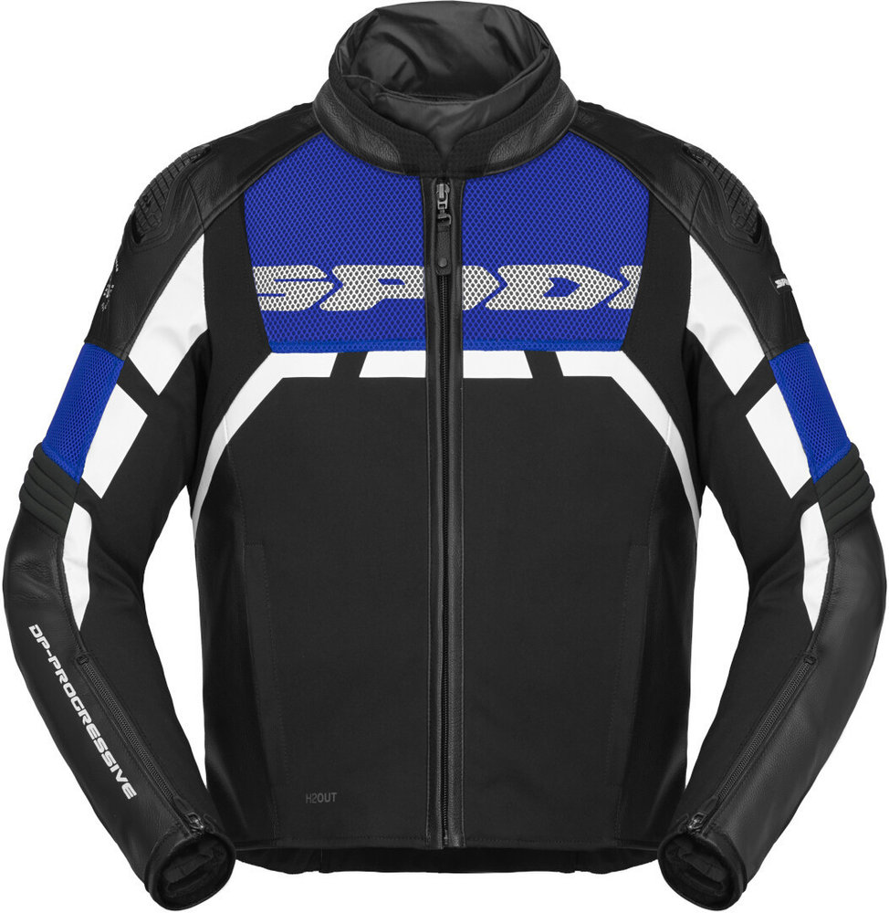 Spidi Rapid H2Out waterproof Motorcycle Leather Jacket