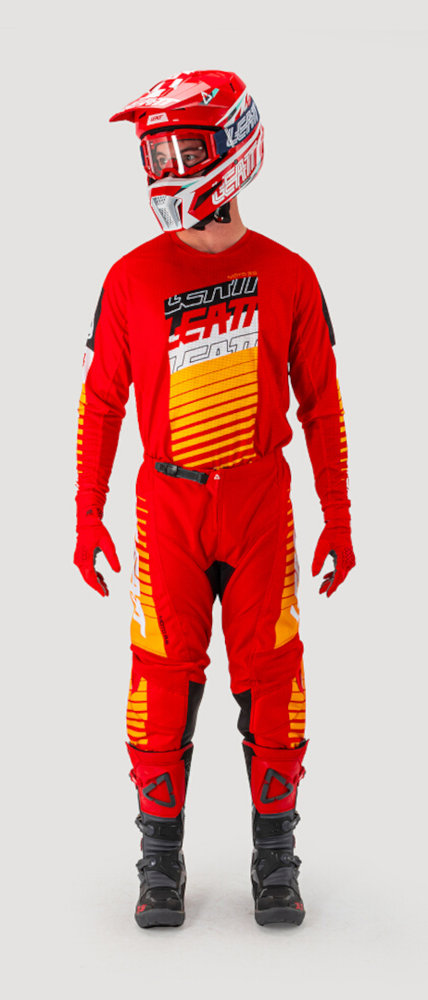 Leatt 3.5 Ride Kit Stripes 2025 Motocross Jersey and Pants Set