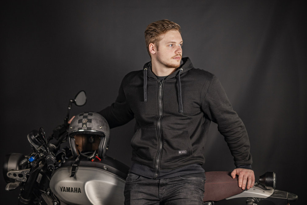Merlin Hamlin Motorcycle Zip Hoodie Jacket