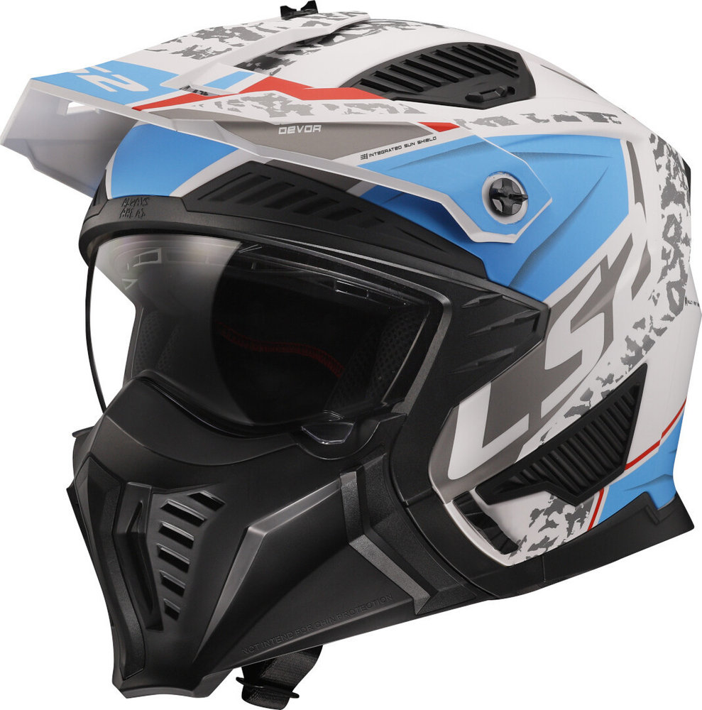 LS2 OF606 Drifter Devor Trial Helmet