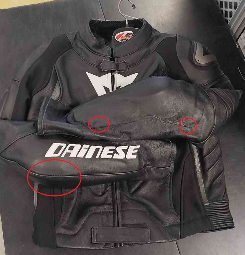 Dainese Avro Div. D1 Two-piece ladies motorcycle leather suit 2nd choice item