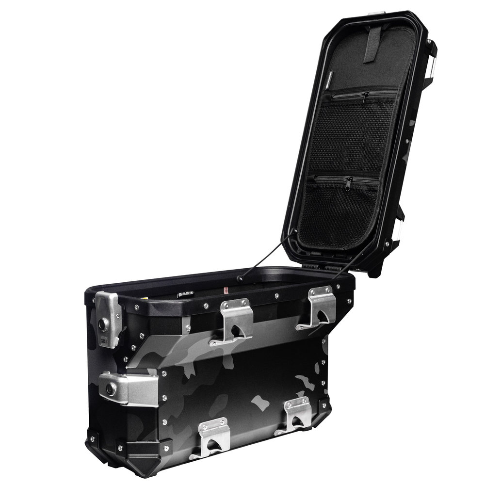 FC-Moto Terreno EVO Camo 36 L Alu Side Case left with cutout