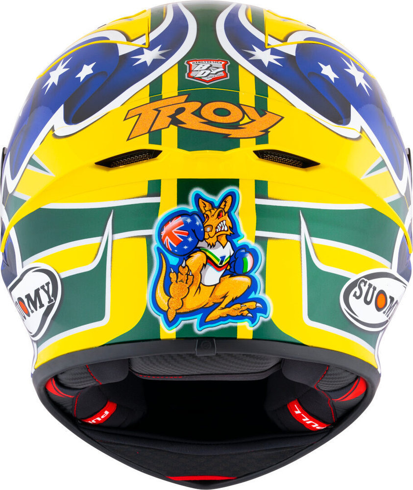 Suomy S1-XR GP Troy Bayliss Replica 2005 FIM E06 Helmet