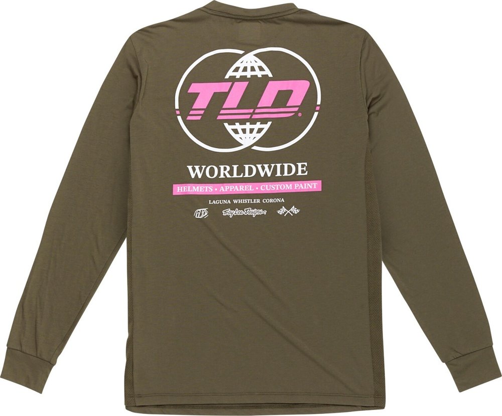 Troy Lee Designs Skyline Ride Worldwide Kids Long Sleeve