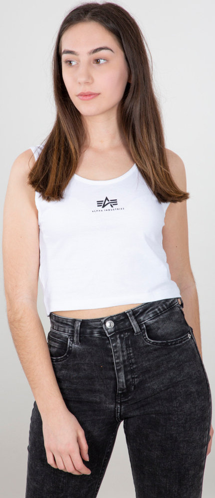 Alpha Industries Basic Crop SL Ladies Tank Top
