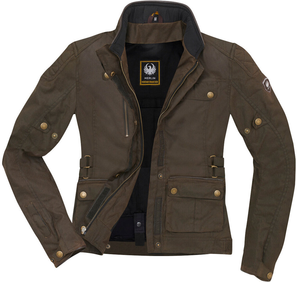 Merlin Harriet Ladies Motorcycle Wax Jacket