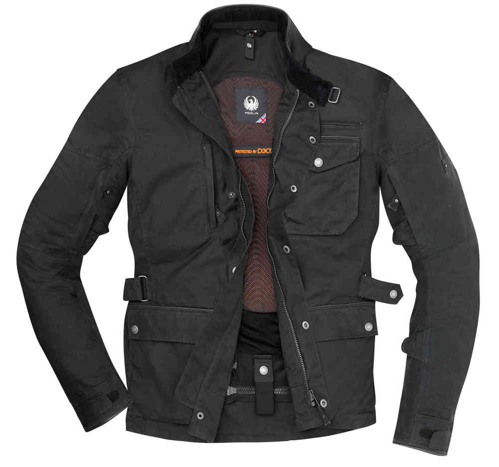 Merlin Monty D3O Wax Explorer Motorcycle Textile Jacket