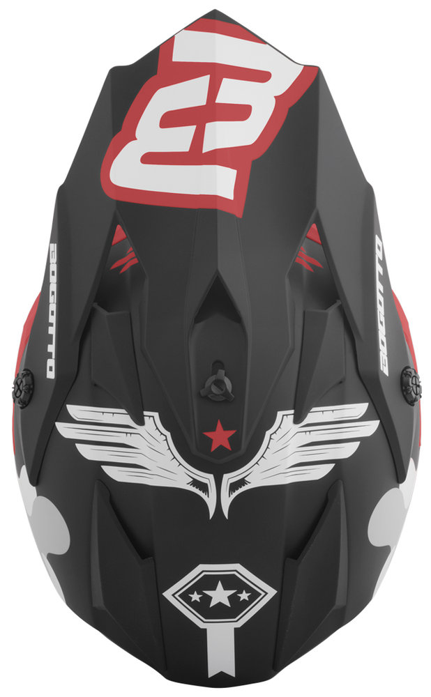 Bogotto V328 Camo Fiberglass Motocross Helmet