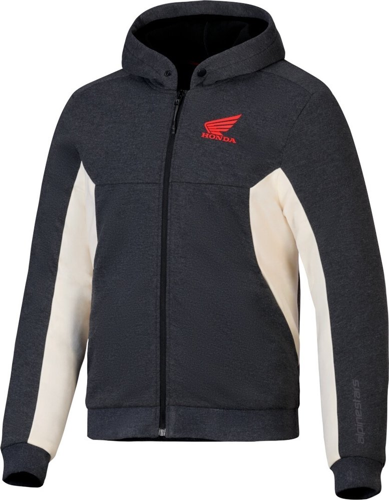 Alpinestars Honda Chrome V3 Sport Logo Motorcycle Zip Hoodie