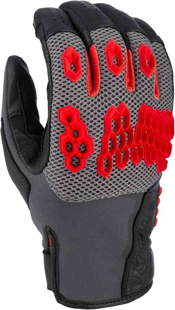Klim Baja S4 2025 perforated Mesh Leather/Textile Enduro Motorcycle Gloves Perforated Mesh Leather/Textile Enduro Motorcycle Gloves