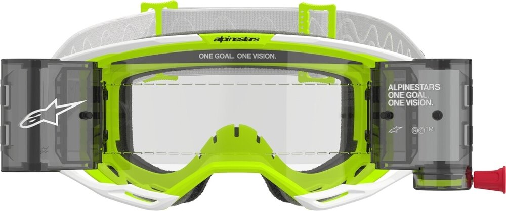 Alpinestars Vision 8 Wordmark Roll-Off Motocross Goggles
