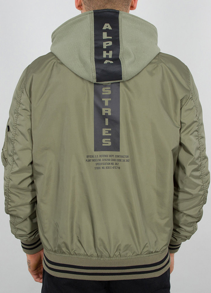 Alpha Industries MA-1 TT Hood Defense Jacket