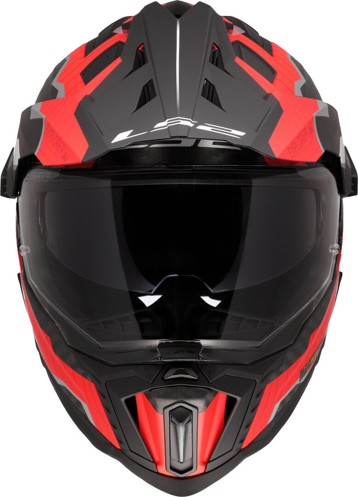 LS2 MX701 Explorer Carbon Trick Motocross Helmet