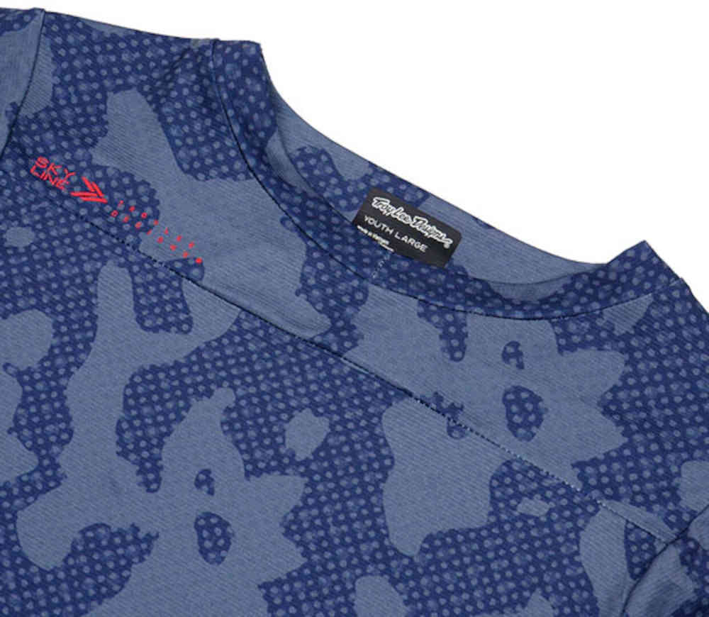 Troy Lee Designs Skyline SS Scrubland Kids Bicycle Jersey