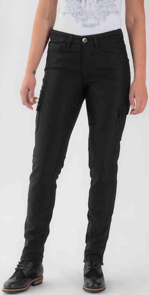 Rokker Black Jack Slim Motorcycle Textile Pants
