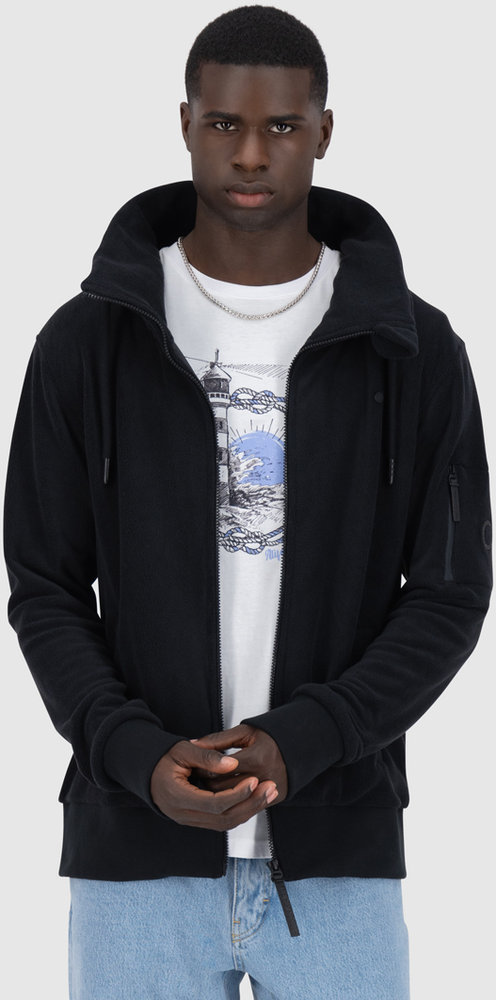 Alife And Kickin EliasAK F Fleece Zip Sweatshirt