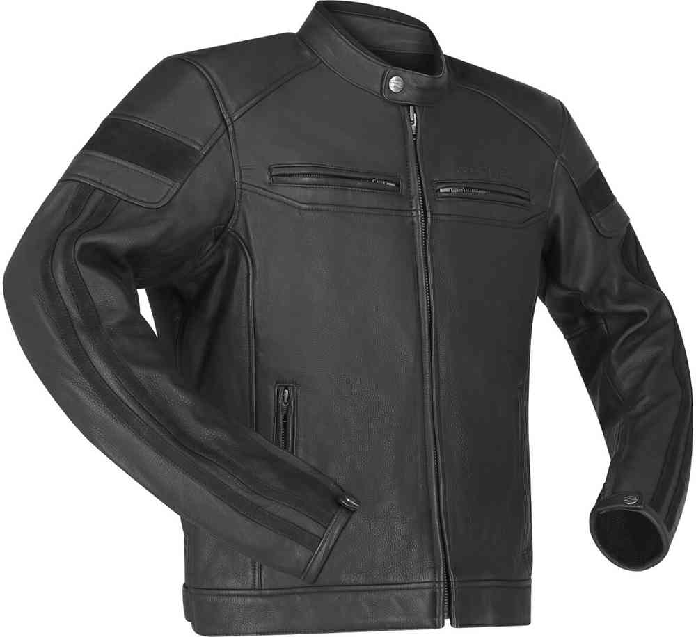 Richa Retro Racing 4 Black Edition Motorcycle Leather Jacket
