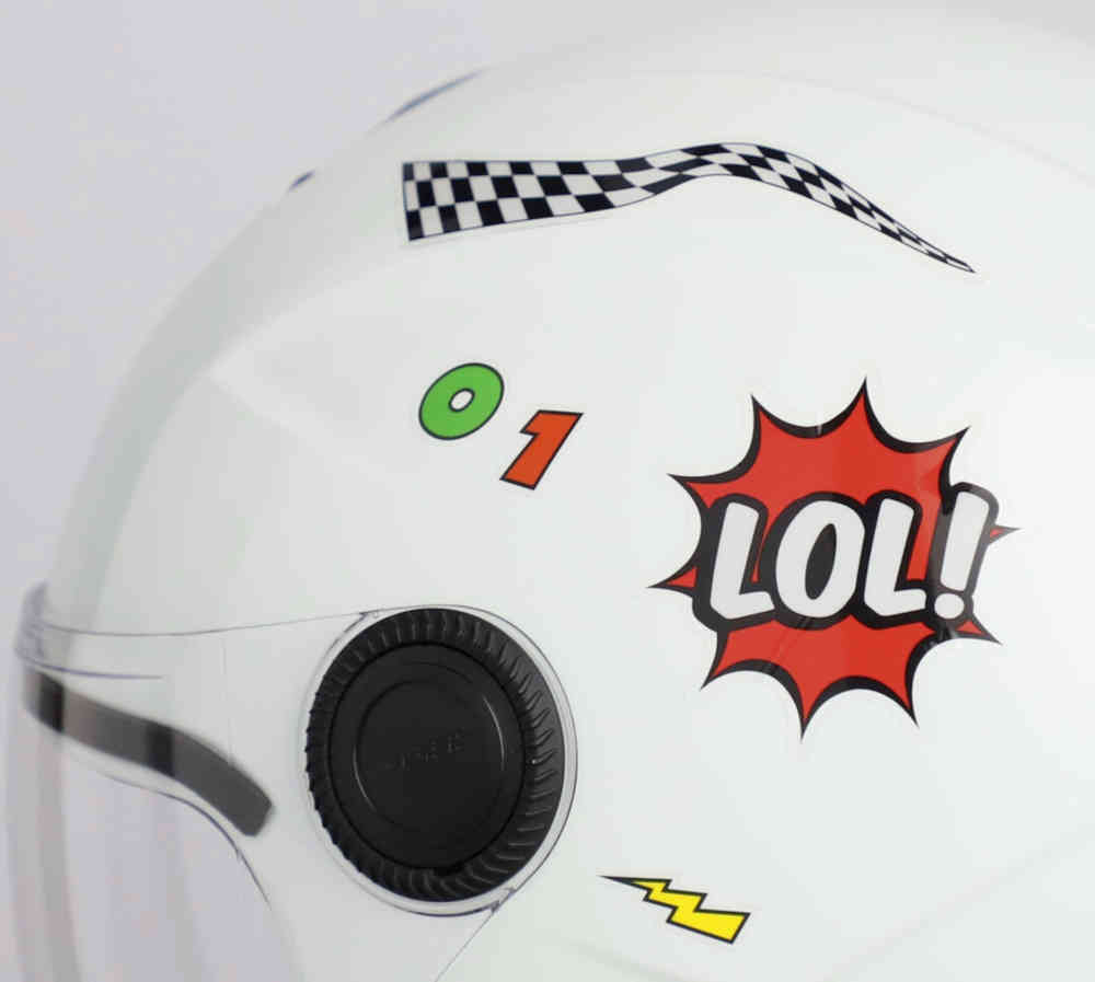 Acerbis Jet Brezza Kid Kids Jet Helmet