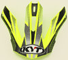 KYT Strike Eagle Stripe Helmet Peak