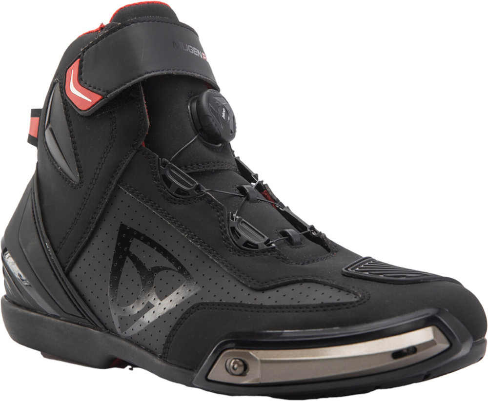 MUGENRACE Woody perforated Motorcycle Shoes