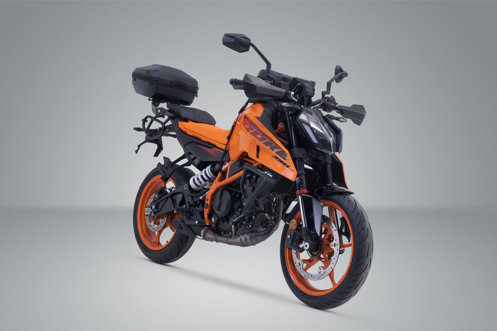 SW-Motech URBAN ABS top case system - Black. KTM 125 / 250 / 390 Duke (23-).