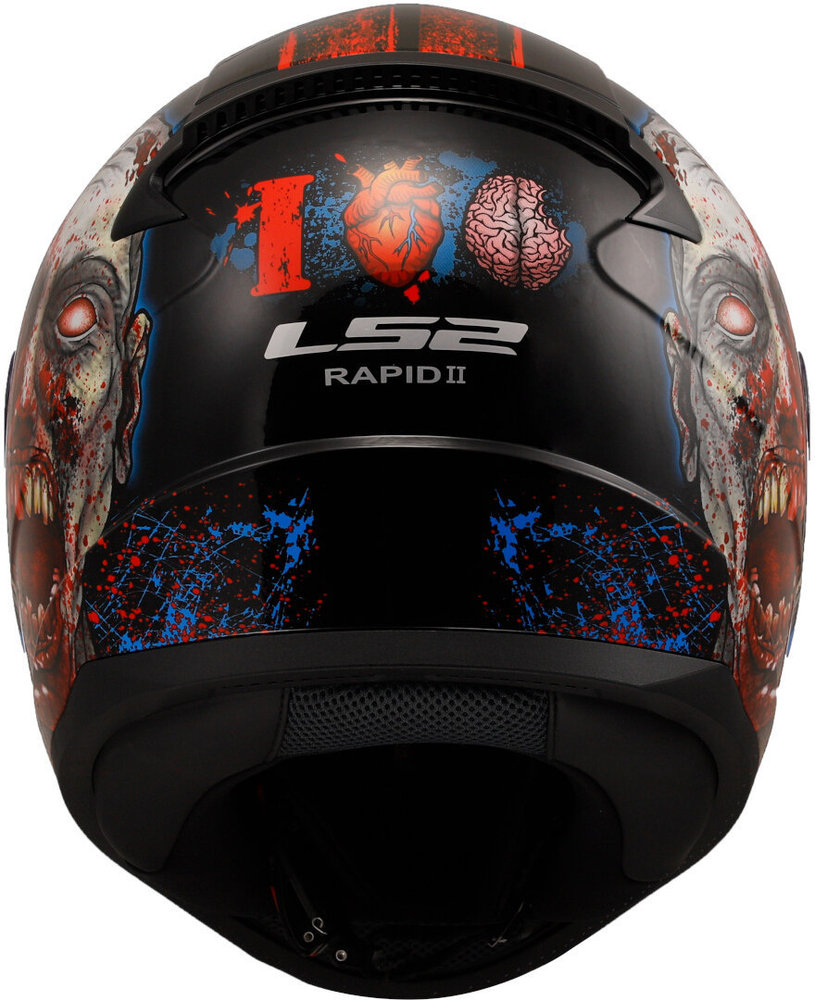 LS2 FF353 Rapid II Zombie Helmet