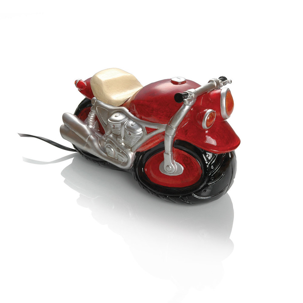 Booster Cast Stone Table Lamp Motorbike Motorbike Table Lamp