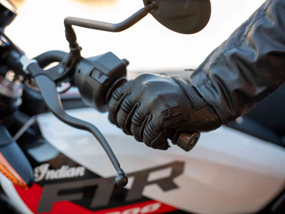 Halvarssons Hofors perforated Motorcycle Gloves