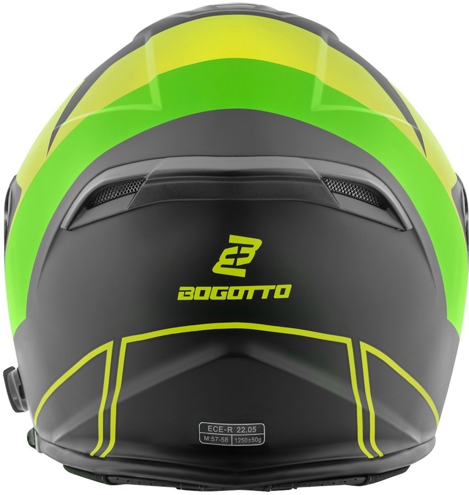 Bogotto V586 Detri BT Bluetooth Jet Helmet