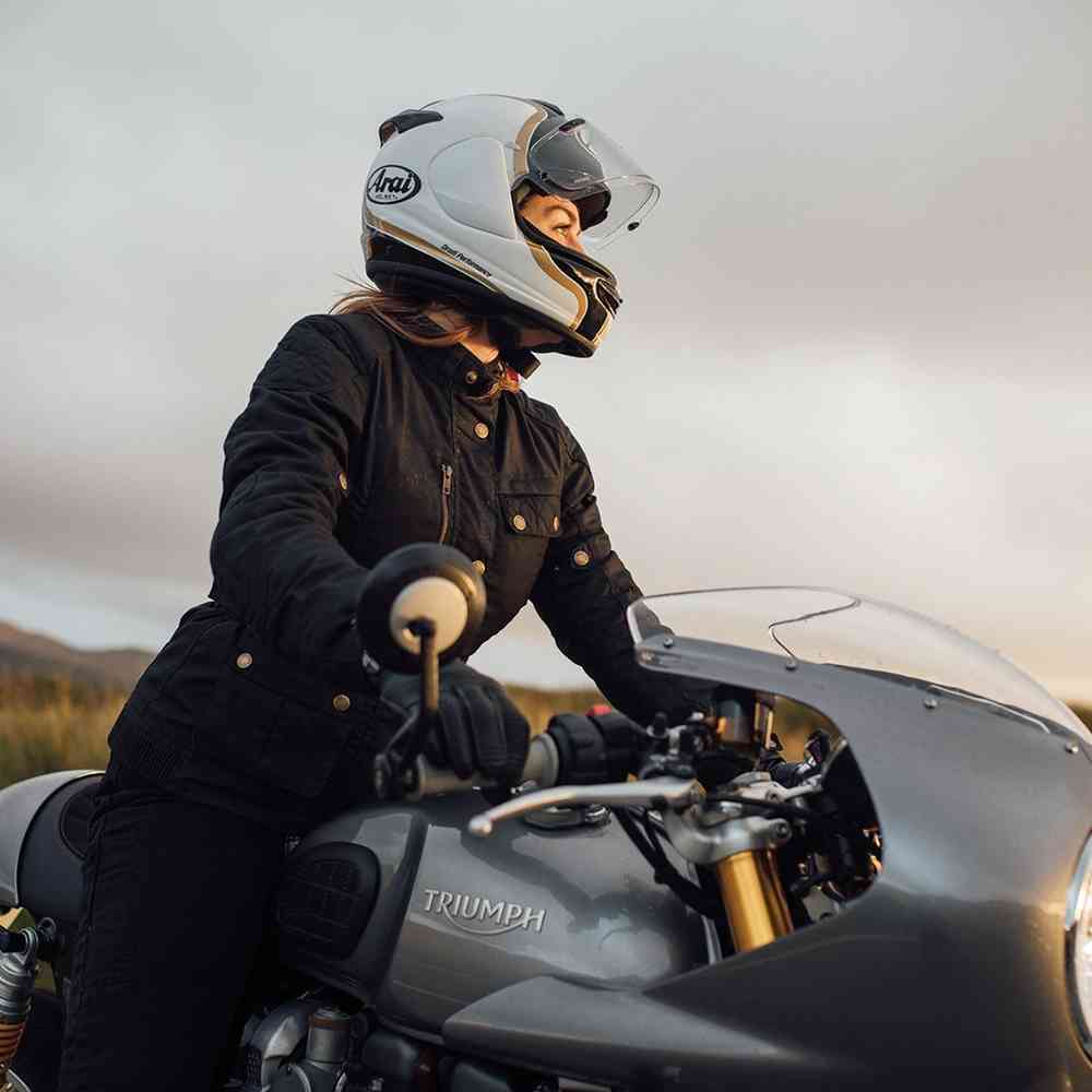 Merlin Harriet Ladies Motorcycle Wax Jacket