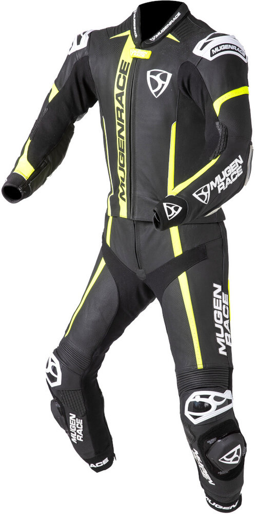 MUGENRACE Mucho Two Piece Motorcycle Leather Suit