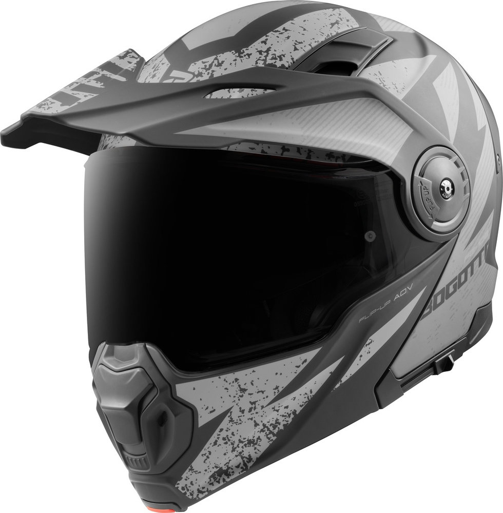 Bogotto FG-102 Safari Fiberglass Enduro Helmet