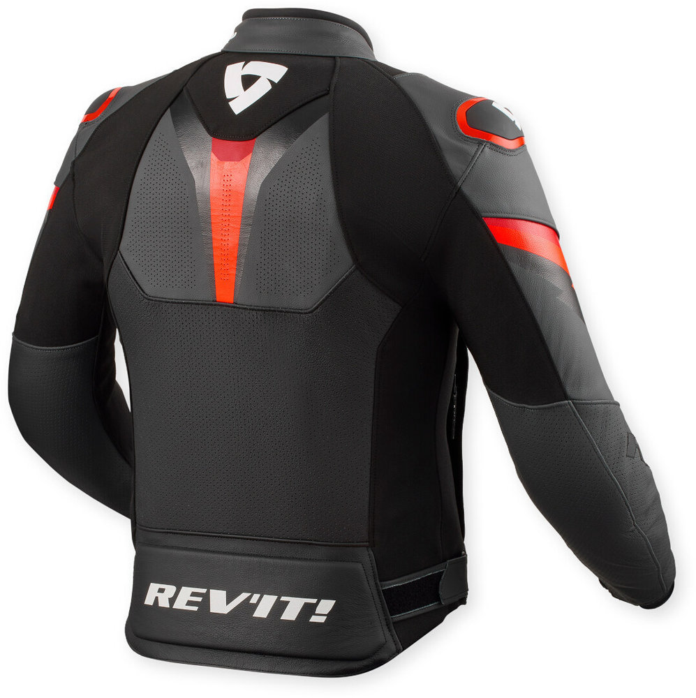 Revit Quantum 3 perforated Motorcycle Leather Jacket
