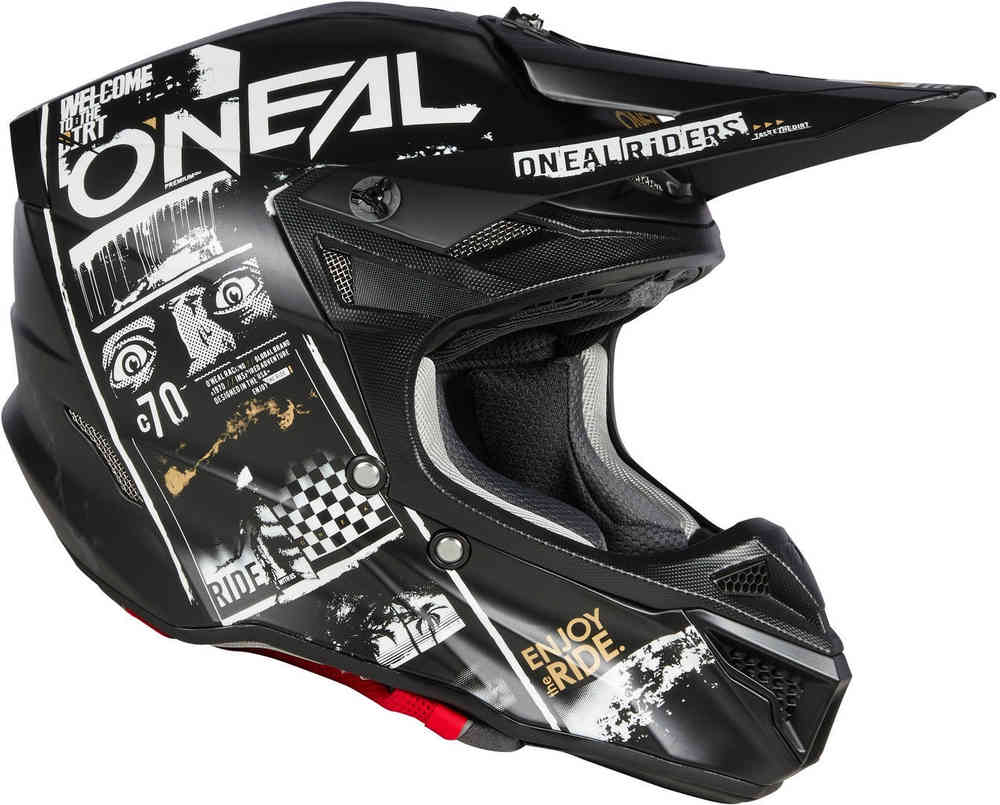 Oneal 5Series Polyacrylite Attack Motocross Helmet