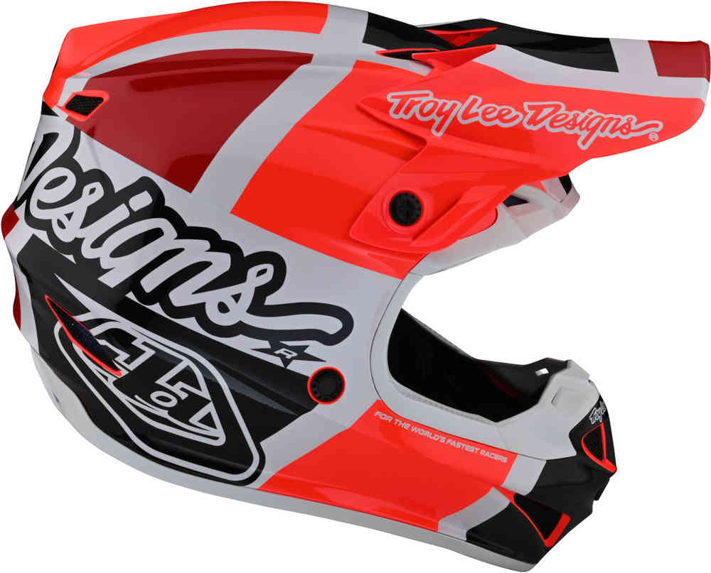 Troy Lee Designs SE4 Polyacrylite MIPS Quattro Motocross Helmet