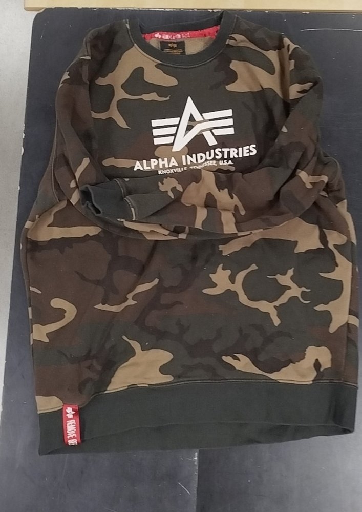 Alpha Industries Basic Camo Sweatshirt 2nd choice item