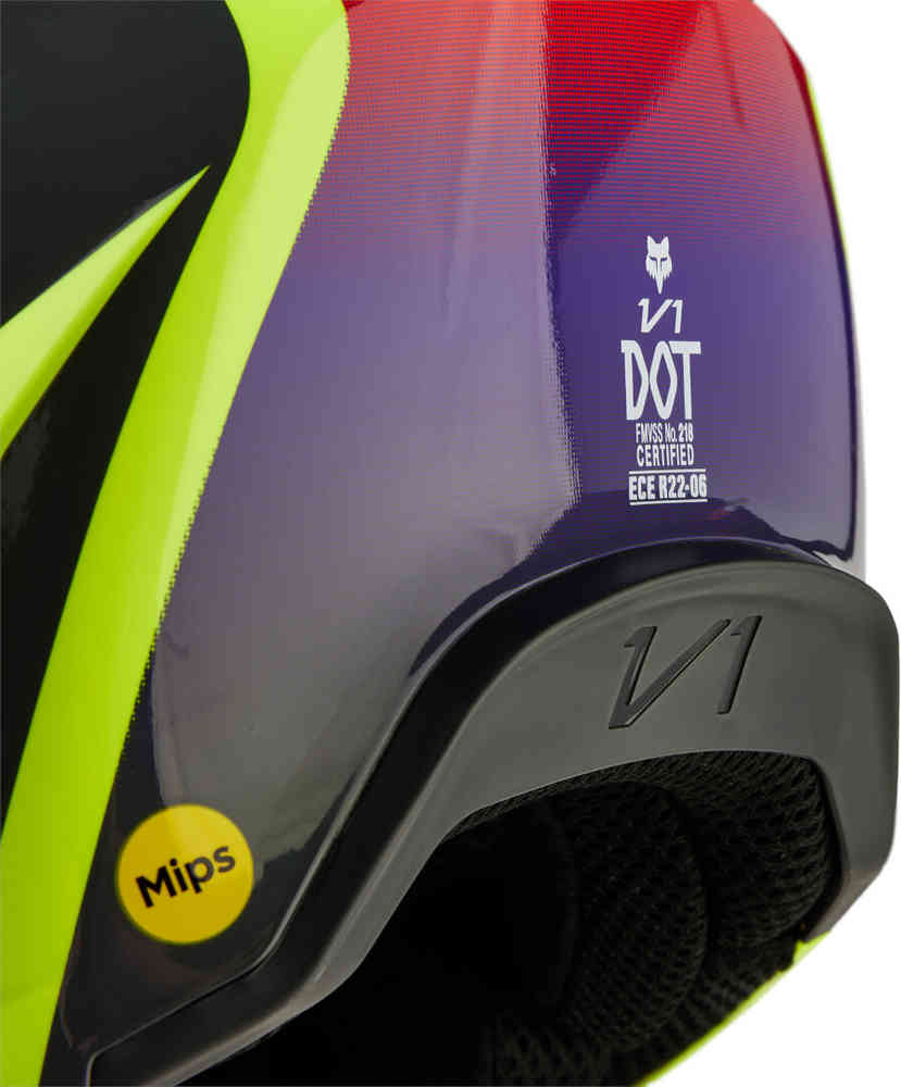 FOX V1 Flora MIPS Motocross Helmet